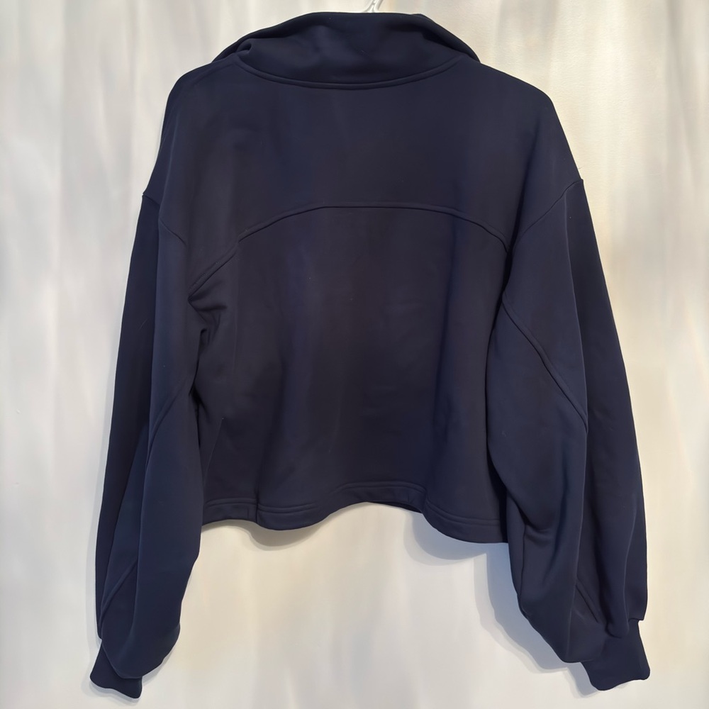 Lululemon Cotton Terry Tennis Half Zip - Picture 4 of 7